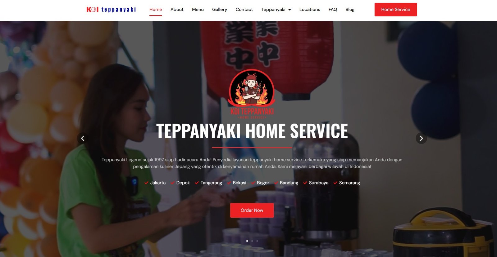 Portfolio Koi Teppanyaki